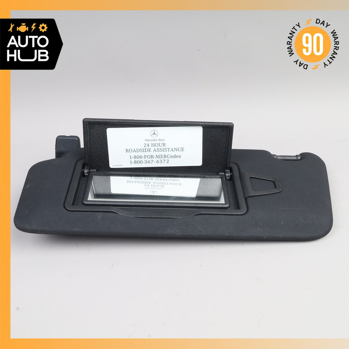 Mercedes W207 E350 C350 Coupe Left Side Sun Visor Shade Sunvisor Black OEM - photo 7