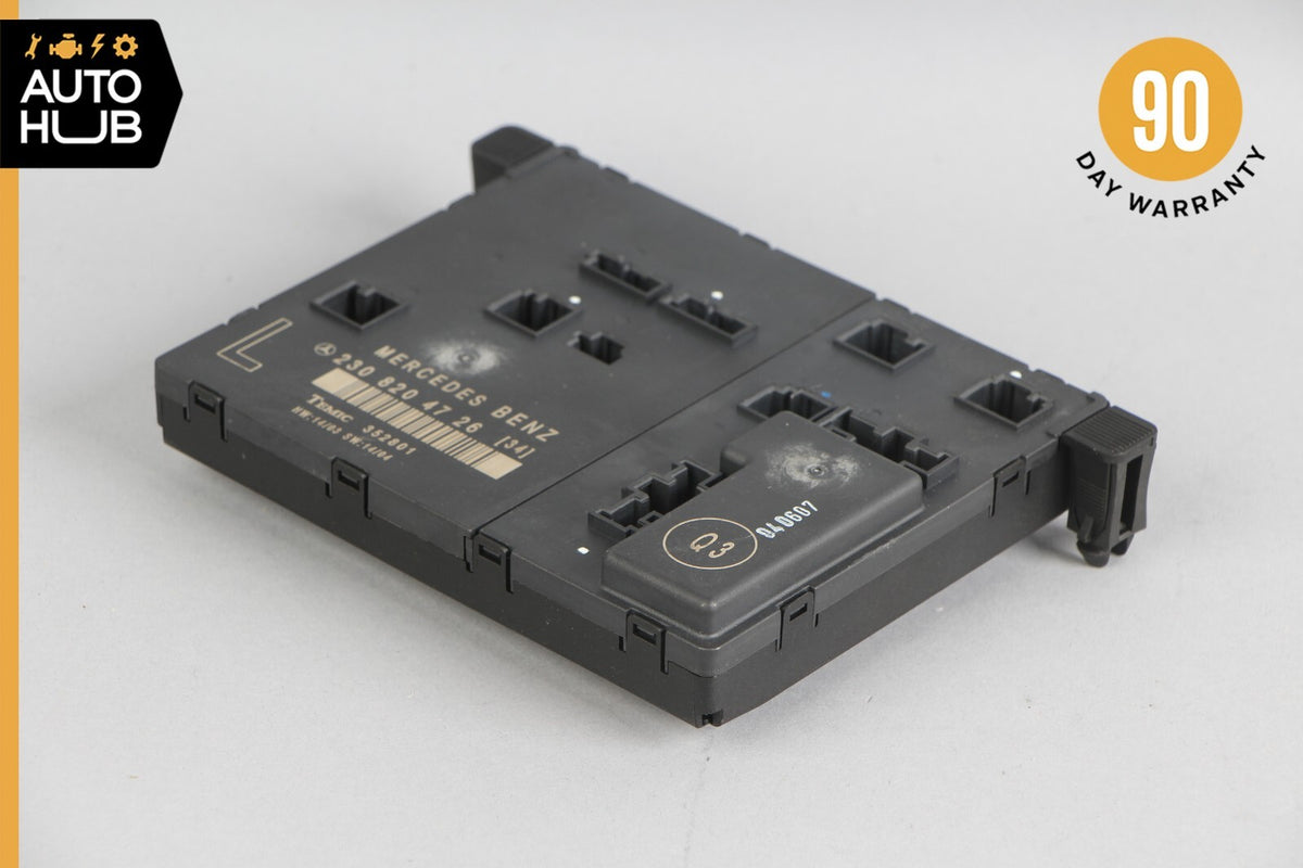 03-12 Mercedes R230 SL500 SL55 AMG SL550 Door Control Module Left Side OEM - photo 2
