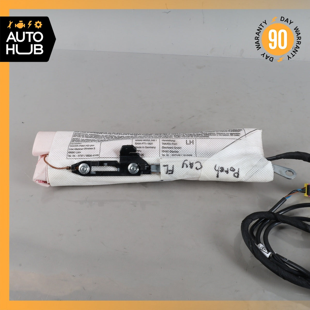 11-18 Porsche Cayenne 958 Front Left Driver Side Seat Airbag 7P0880241A OEM - photo 6