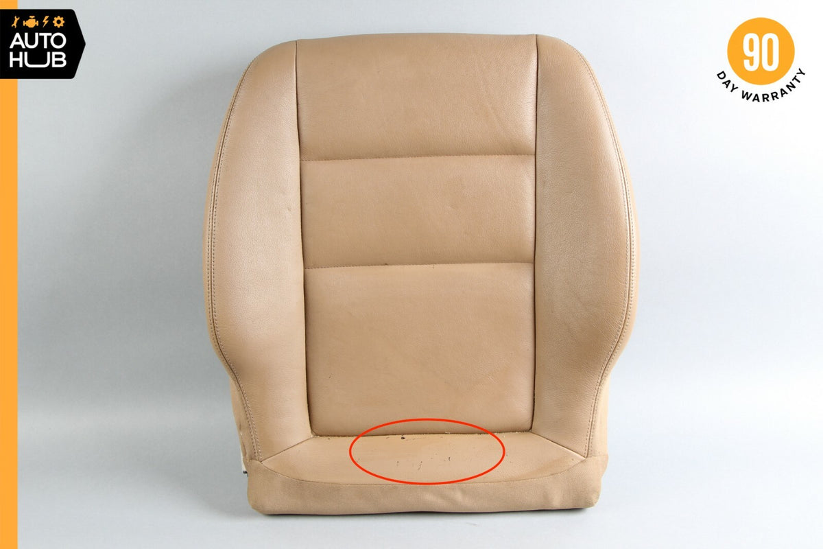 12-15 Mercedes W204 C250 C350 Front Right Side Lower Bottom Seat Cushion Leather - photo 1