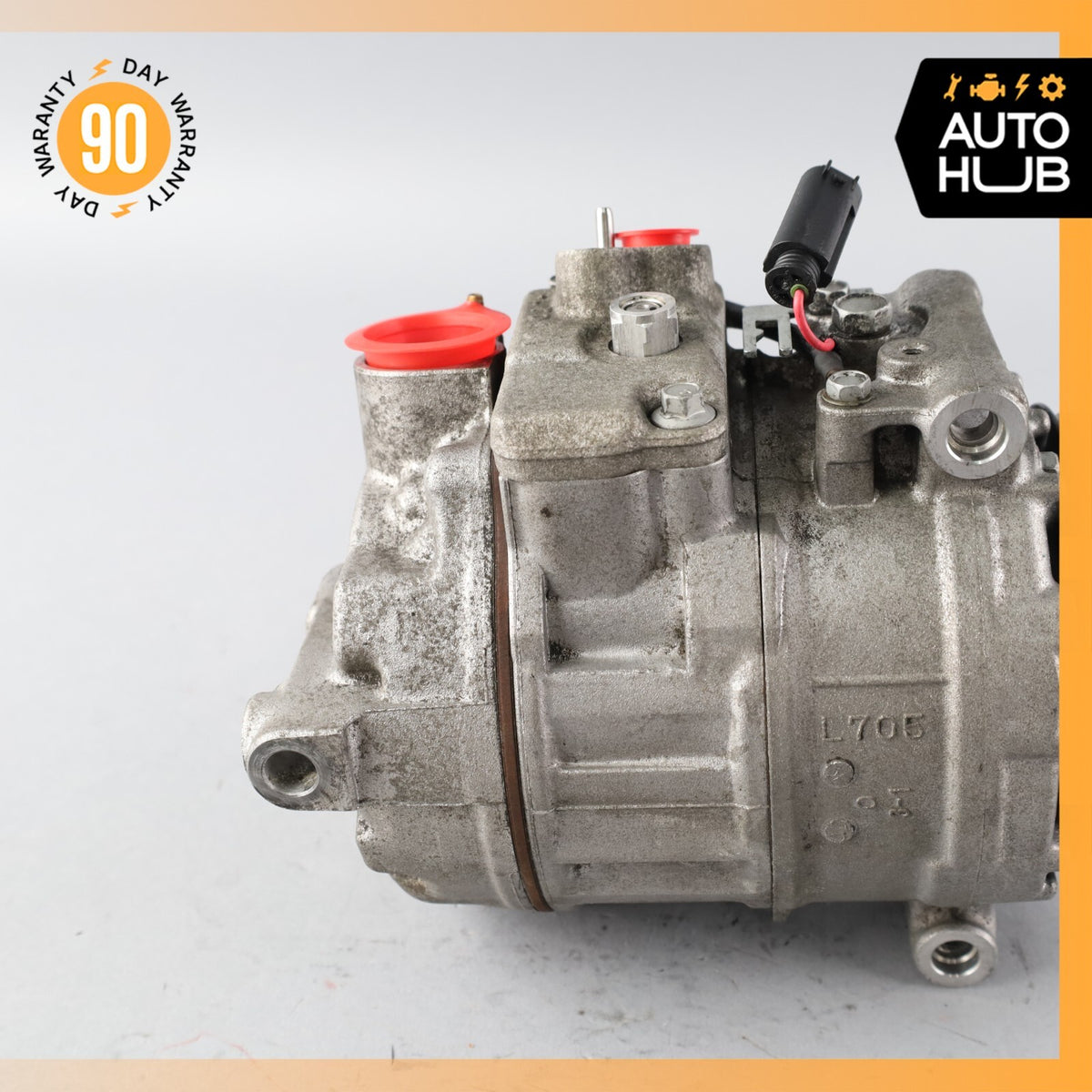 03-06 Mercedes R230 SL500 SL55 AC A/C Air Conditioning Compressor 0012300211 OEM - photo 11