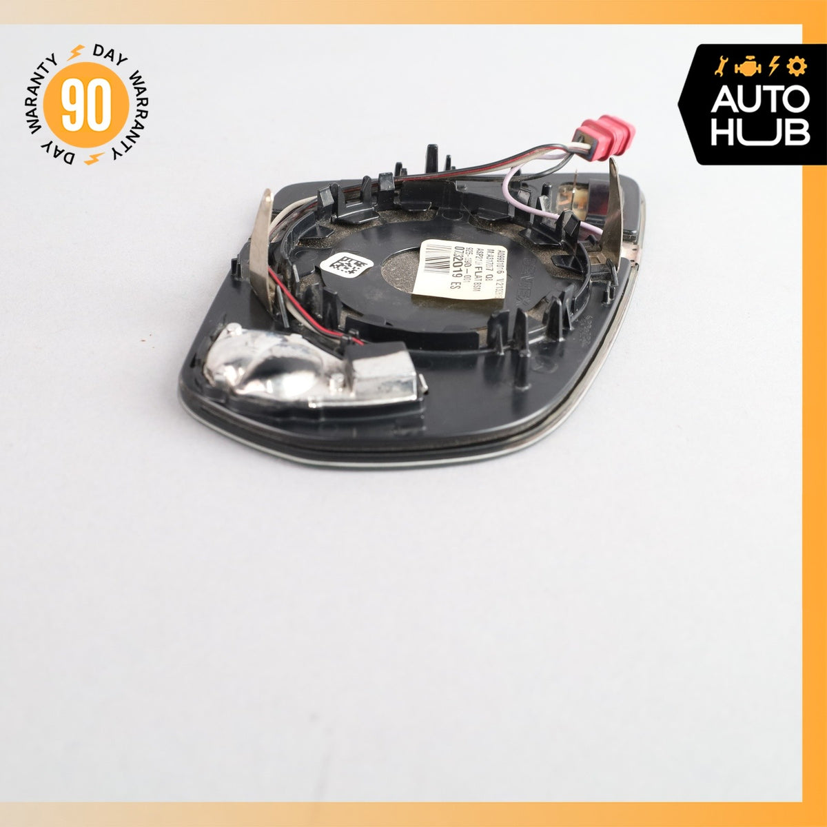 Mercedes X253 GLC300 Left Side Rear View Door Mirror Glass w/ Blind Spot OEM - photo 6