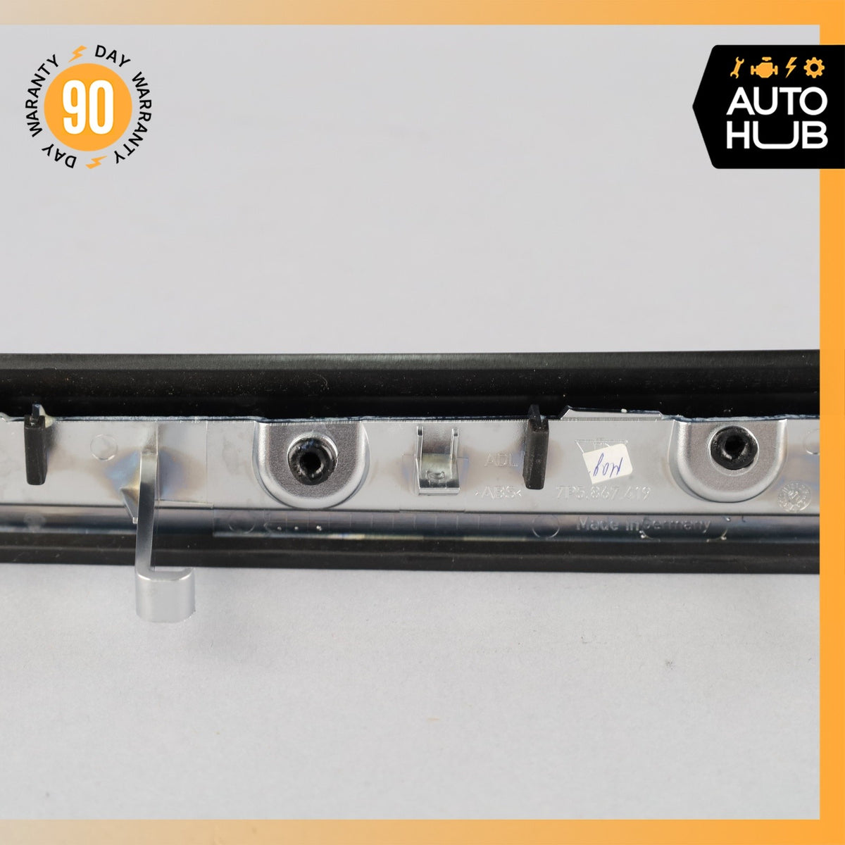 Porsche Cayenne 958 Rear Left Door Panel Trim Molding Piano Wood 7P5867419F OEM - photo 9