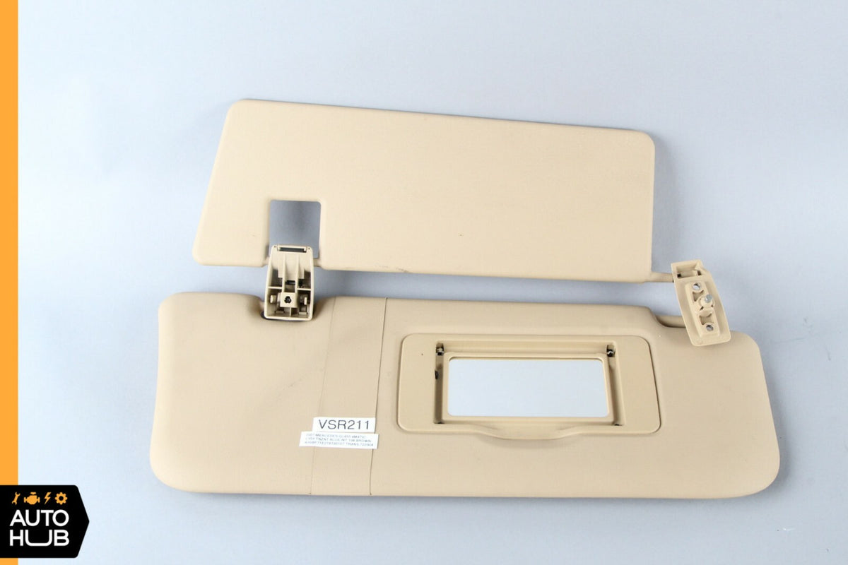 06-12 Mercedes X164 GL450 ML450 Sun Visor Sunvisor Right Side Beige OEM - photo 2