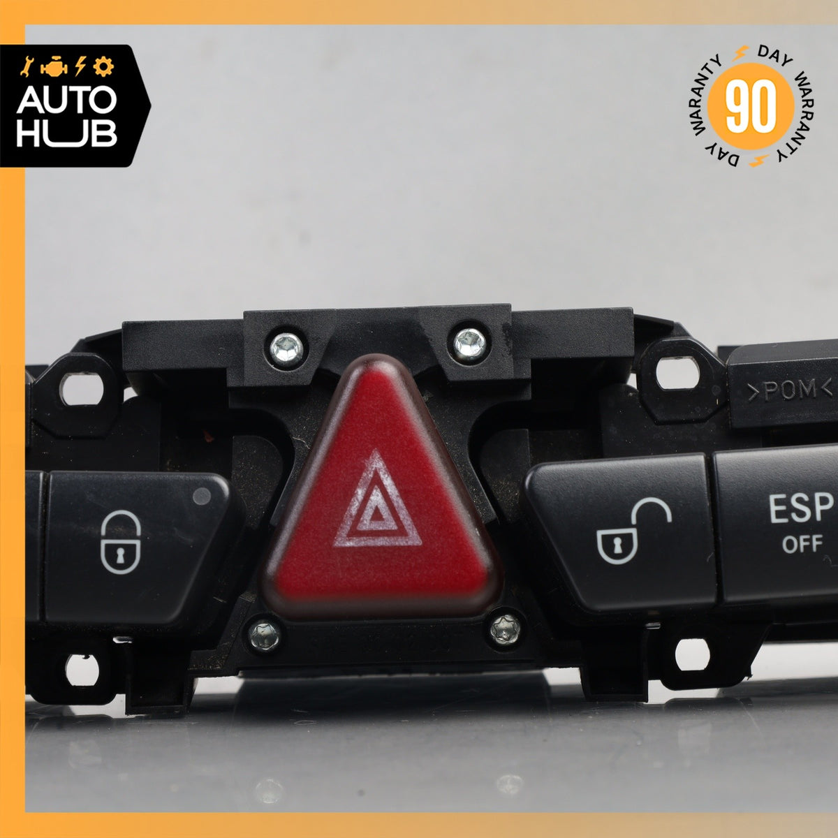03-06 Mercedes W215 CL600 CL55 AMG Dashboard Control Switch Panel 2158209210 OEM - photo 3