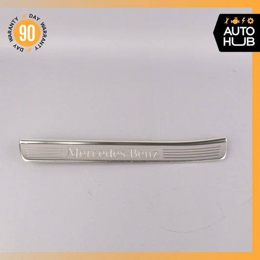 14-20 Mercedes W222 S550 S600 Rear Left Illuminated Door Step Sill Panel OEM - photo 1