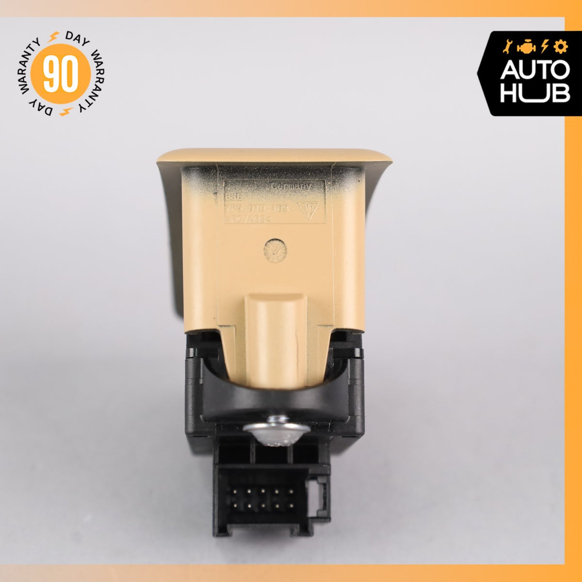 11-18 Porsche Cayenne 958 Electronic Parking Button Switch Beige OEM - photo 3