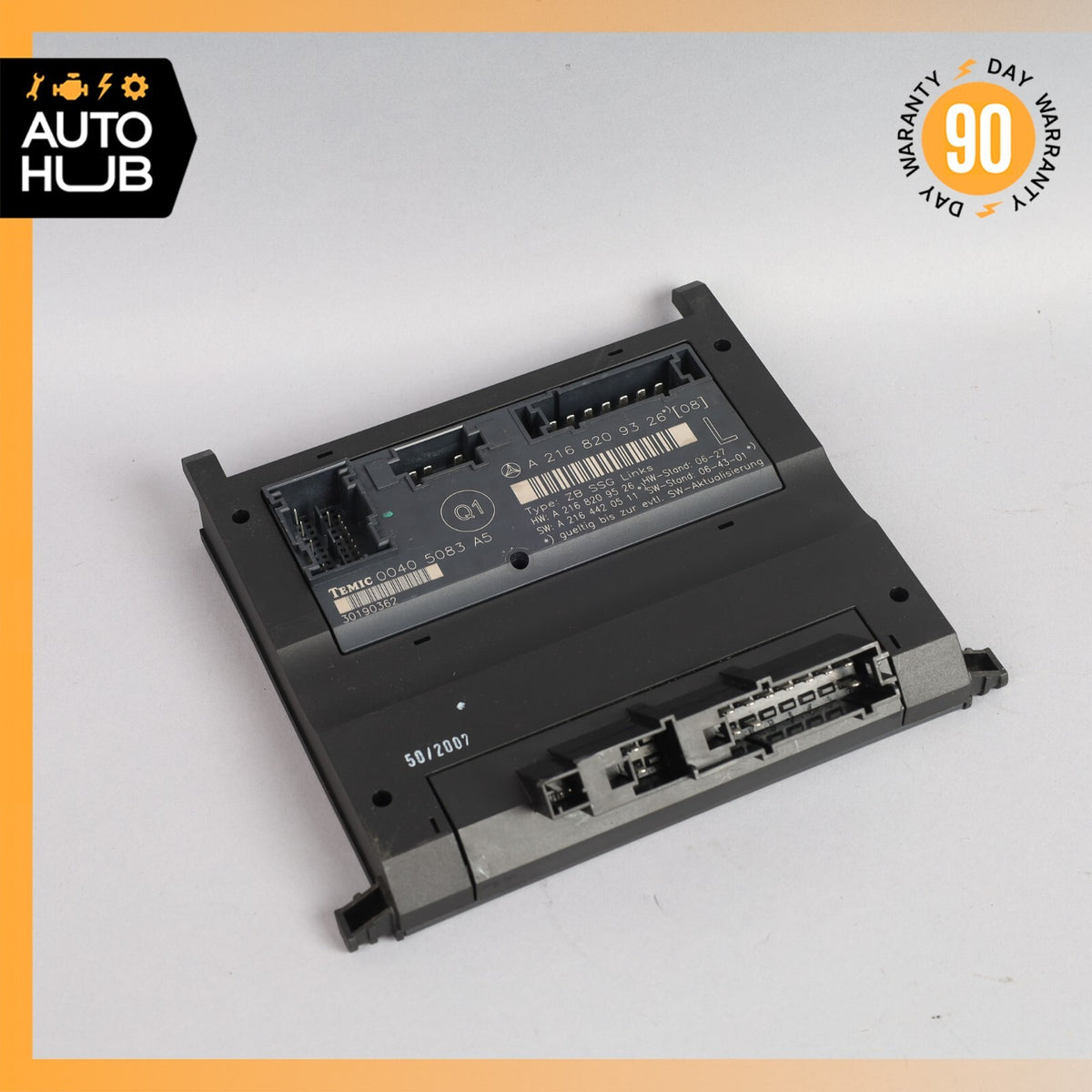07-14 Mercedes W216 CL550 CL63 AMG Front Left Driver Seat Control Module OEM - photo 1