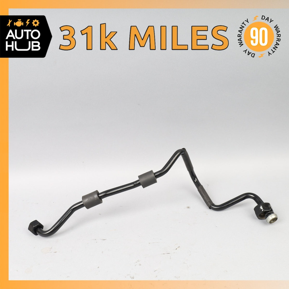 03-13 Bentley Continental GT GTC 6.0L W12 Left Transmission Oil Cooling Line OEM - photo 1