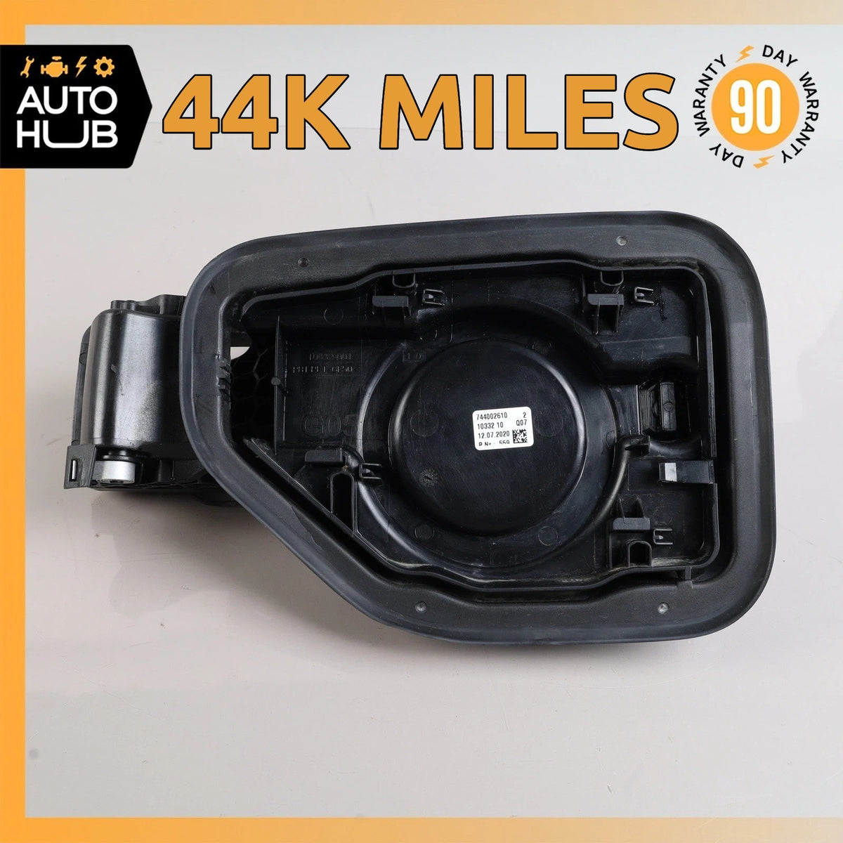 21-23 BMW G05 X5 45e Hybrid Fuel Door Gas Tank Pocket Housing OEM 44k - photo 1