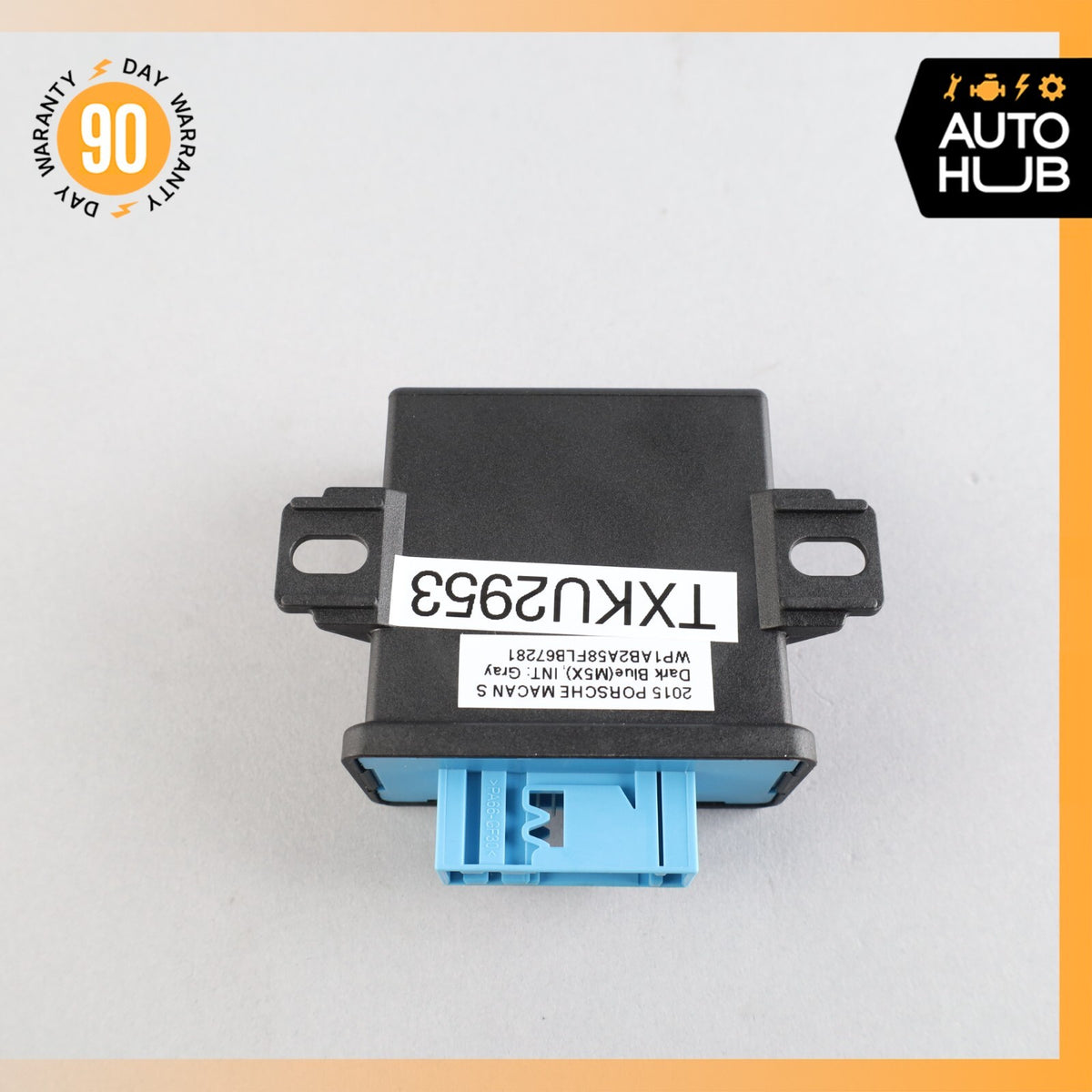 2015 Porsche Macan S 95B Headlight Control Module 7PP907357F OEM - photo 7