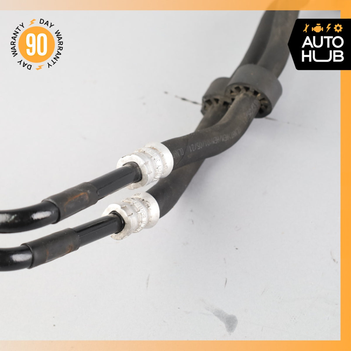 03-06 Bentley GT Flying Spur Left & Right Side Transmission Oil Cooler Line OEM - photo 3