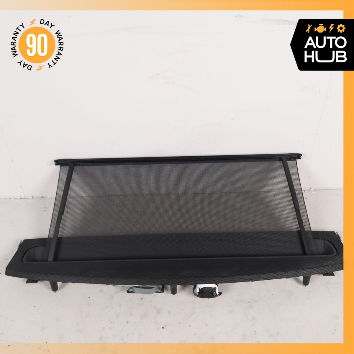 06-13 Bentley Flying Spur Rear Window Sun Shade Screen Roller Blind OEM 76k - photo 2