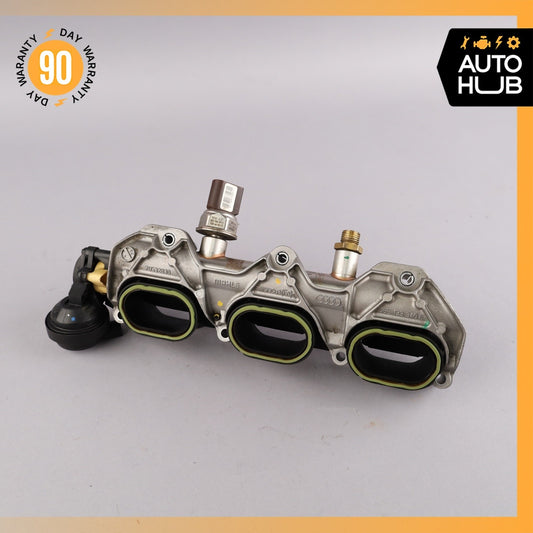 Audi C7 A6 / Porsche Cayenne 958 Left Lower Intake Manifold w/Injectors OEM - photo 1