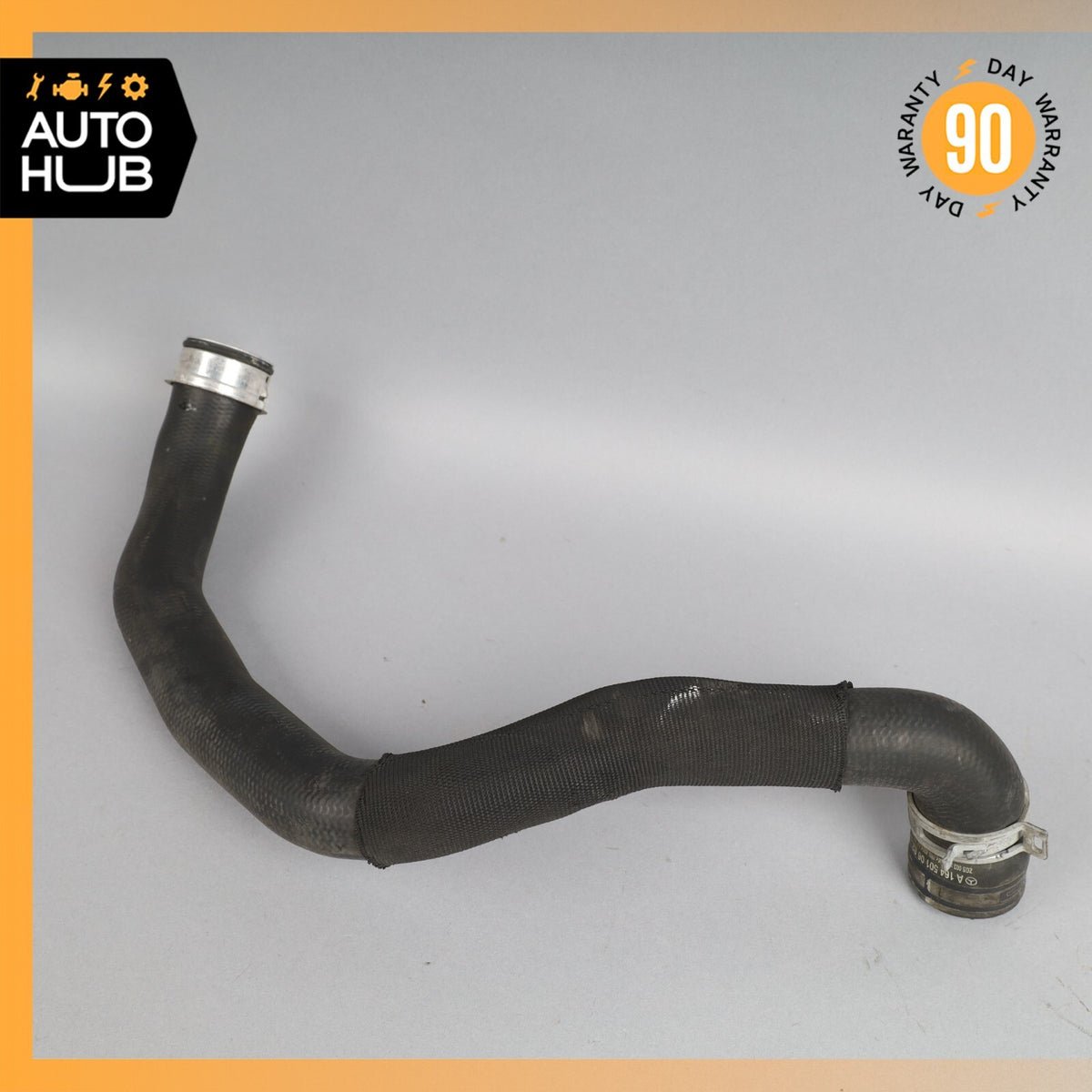 08-11 Mercedes W164 ML550 Radiator Overflow Coolant Hose Pipe 1645010682 OEM - photo 6