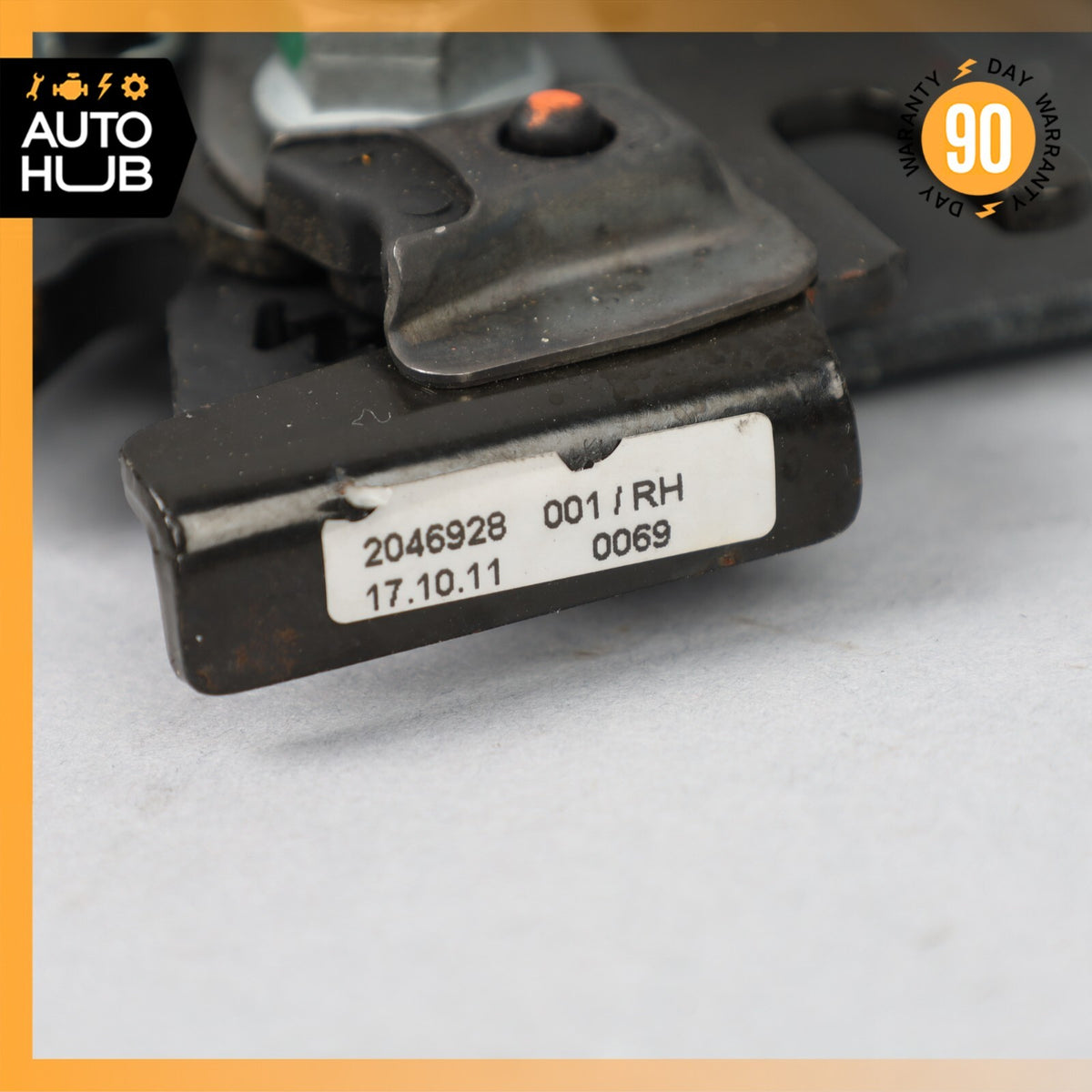 10-13 Aston Martin Rapide Rear Left Driver Side Seat Lock Latch OEM 11k - photo 8
