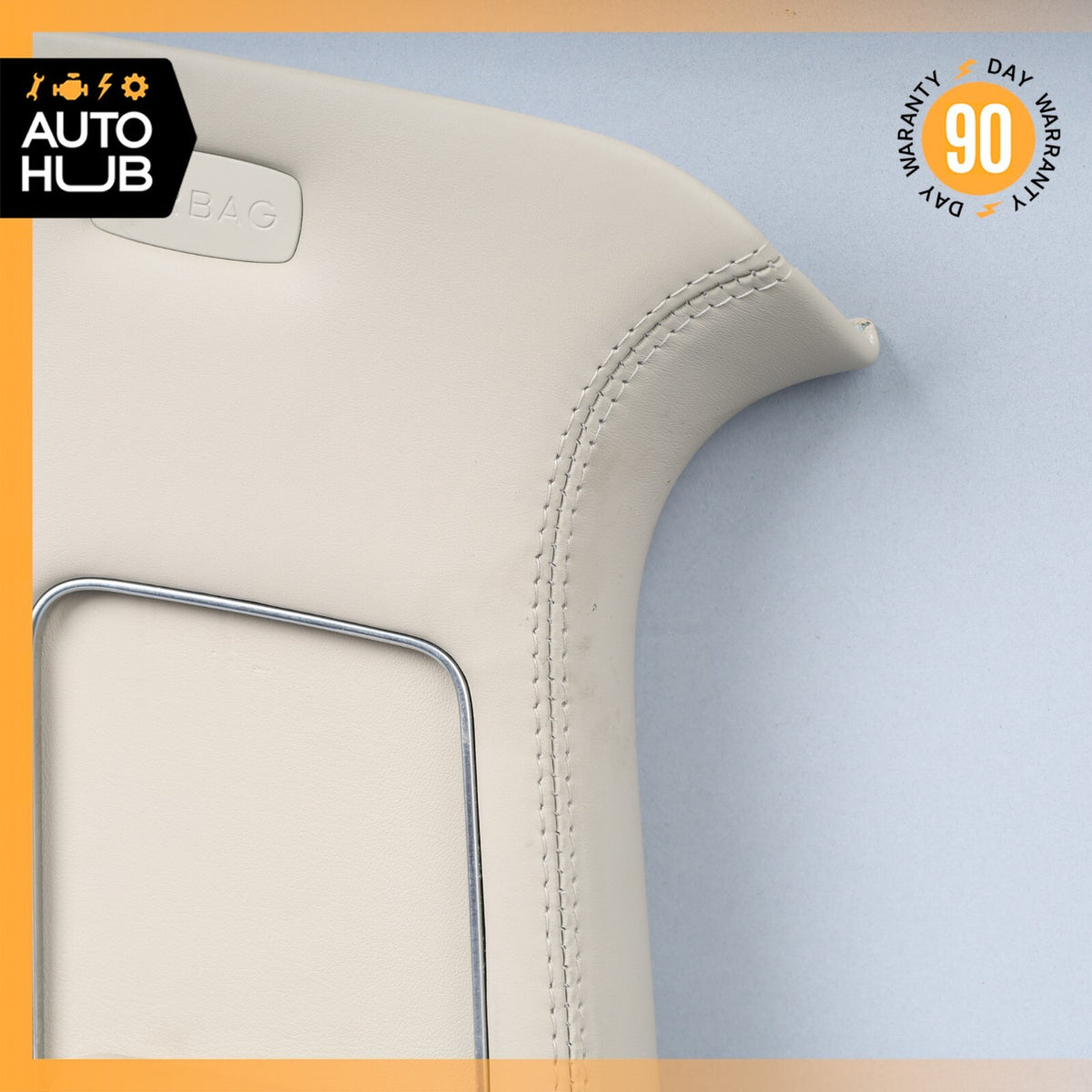 Bentley Continental Flying Spur Left Side Upper B-Pillar Cover Trim OEM 80k - photo 3