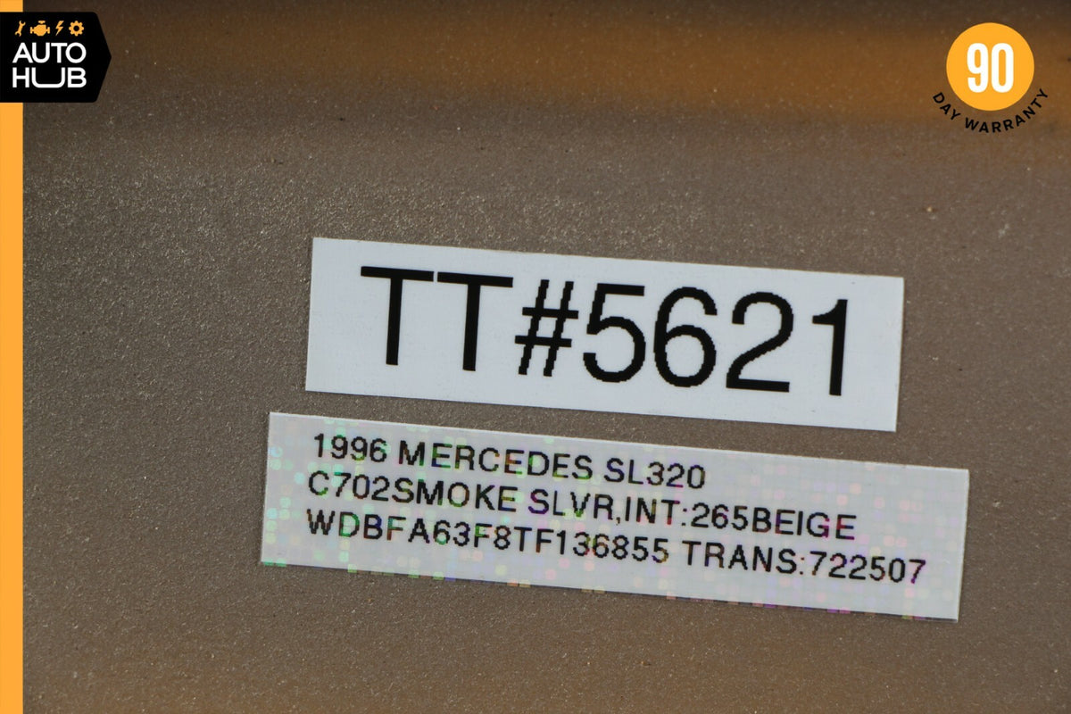 96-02 Mercedes R129 SL320 SL500 Front Left Side Fender Molding 1296901740 OEM - photo 12