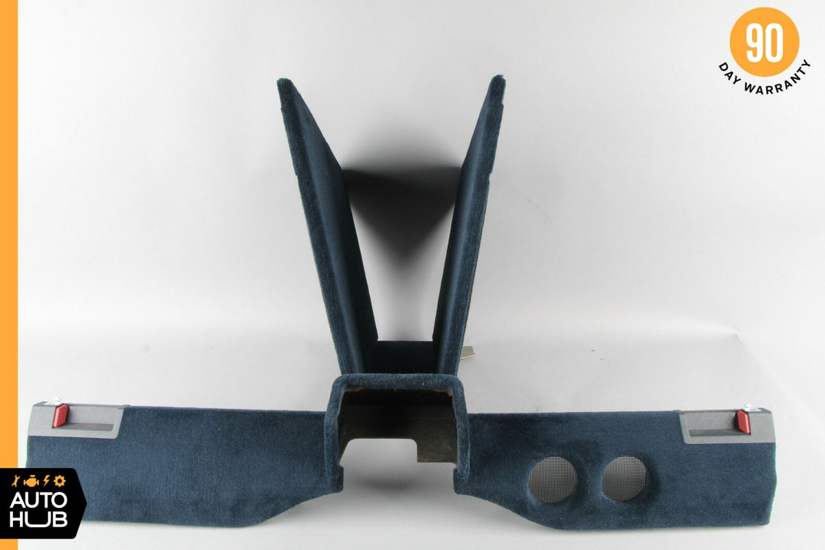 90-95 Mercedes R129 300SL SL320 Rear Carpet Storage Shelf Box Jump Seat Blue OEM - photo 8