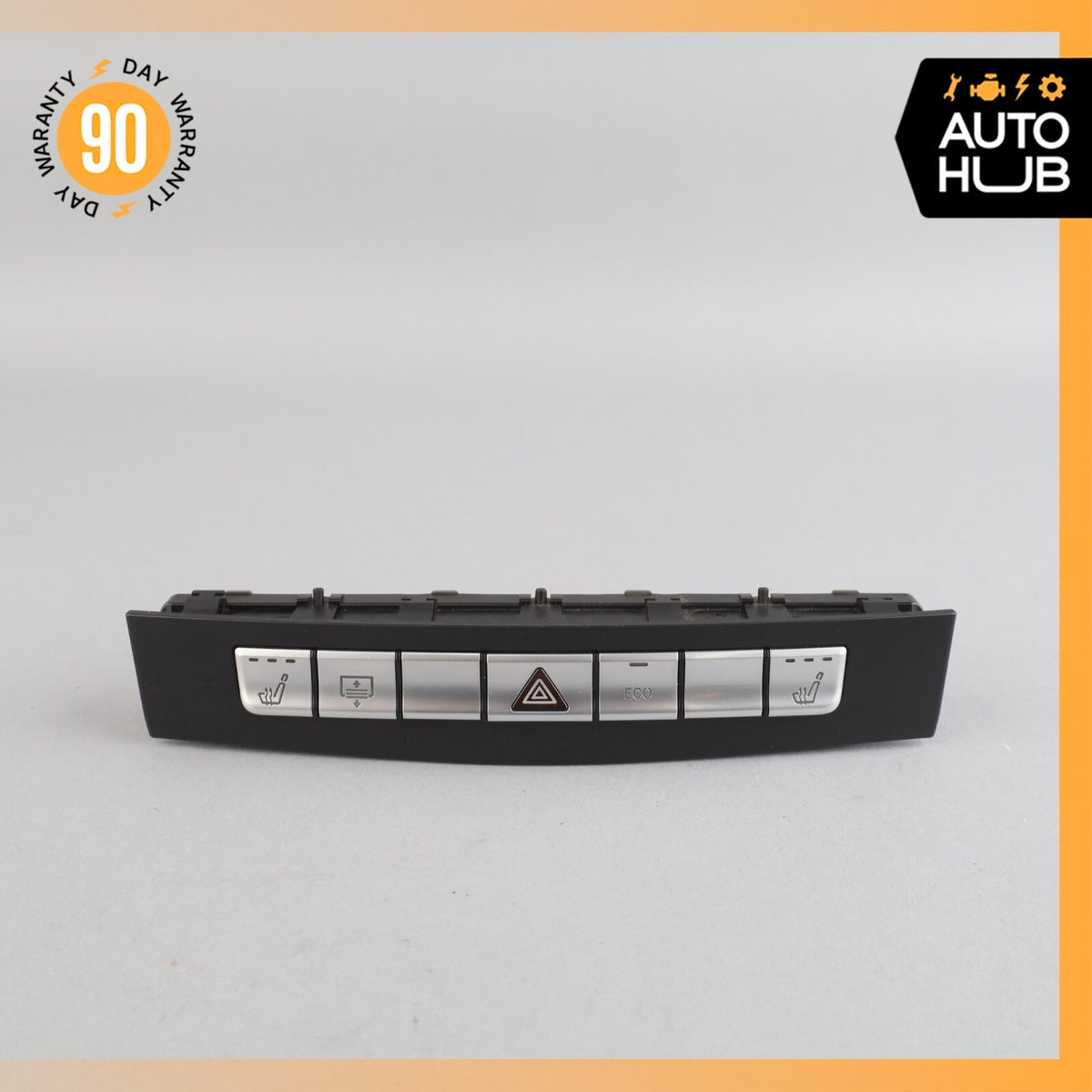 Mercedes W212 E350 Hazard Seat Belt Roller Center Control Switch OEM - photo 2