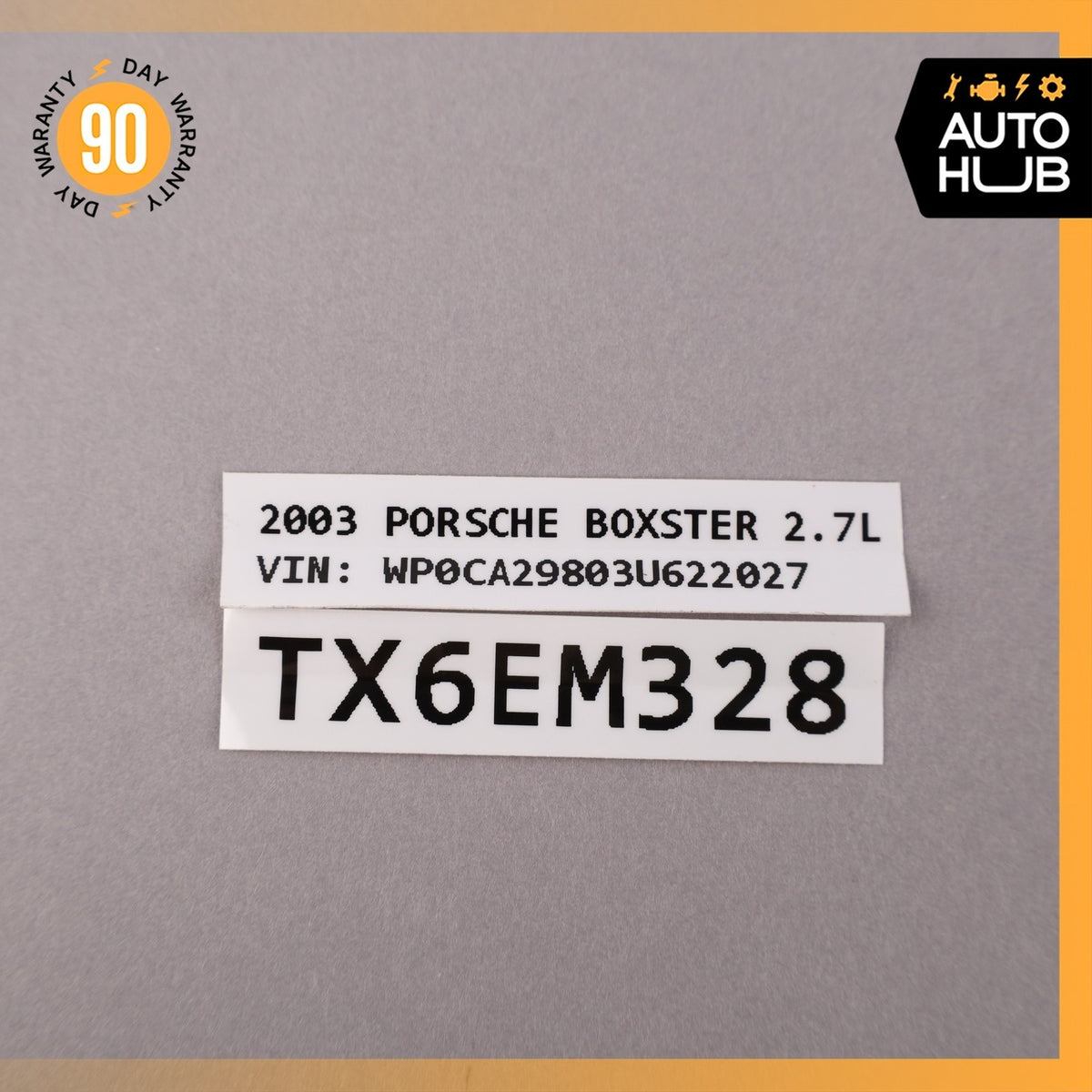 Porsche Boxster 986 Front Left Bumper Side Marker Light Lamp 99663103701 OEM - photo 9