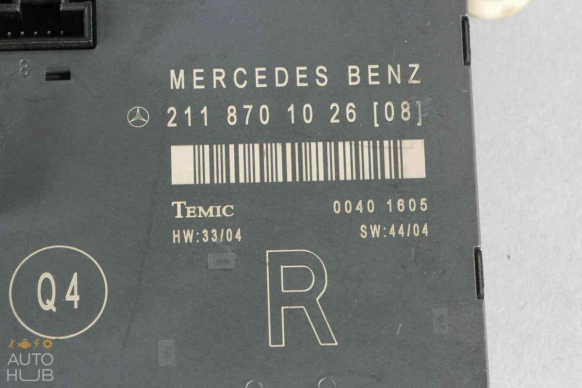 03-09 Mercedes W211 E320 E550 Front Right Passenger Door Control Module OEM - photo 6