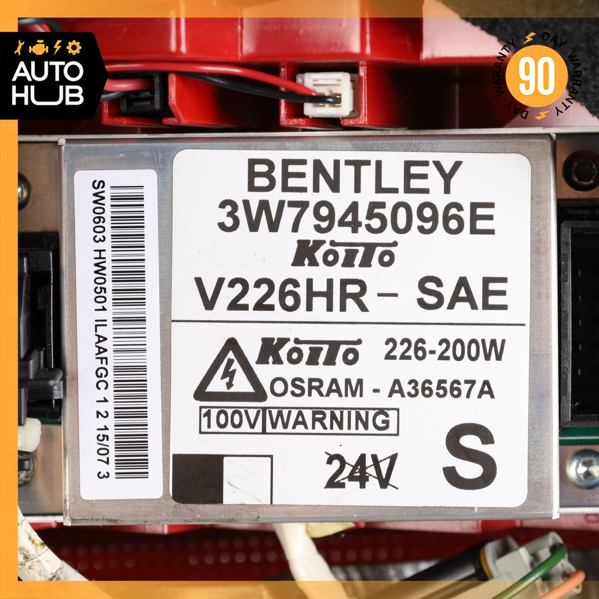 03-09 Bentley Continental GTC Right Passenger Side Tail Light Lamp OEM 40k - photo 19