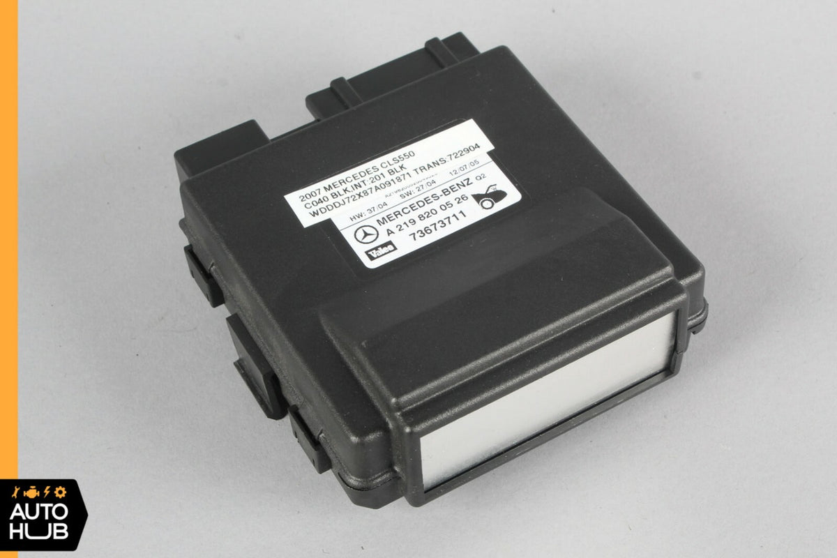 06-11 Mercedes W219 CLS500 CLS55 Trunk Lid Lock Remote Release Control Module - photo 1