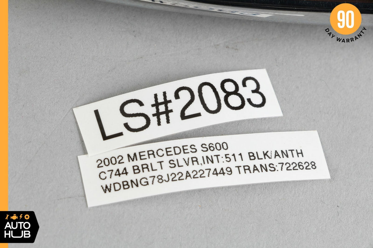 00-06 Mercedes W220 S600 S55 Exterior Door Handle Rear Left Driver 2207600170 - photo 12