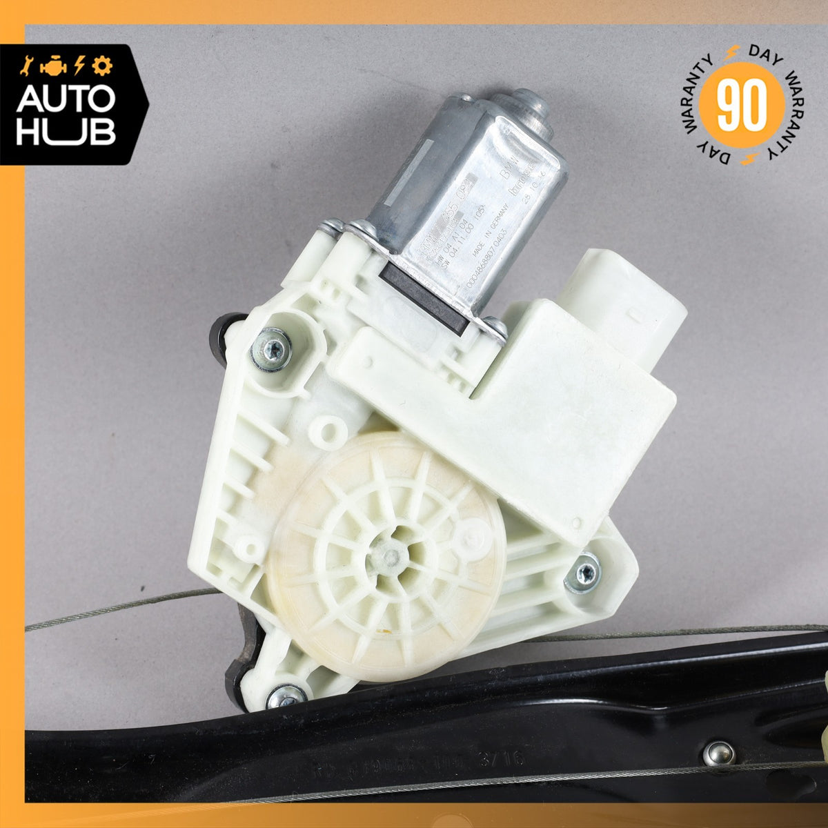 BMW G12 740Li Rear Right Side Window Regulator w/ Motor 7455084 OEM - photo 4