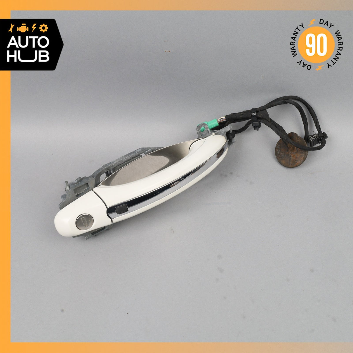 03-13 Bentley Continental GT Flying Spur Left Door Handle Keyless Go OEM 87k - photo 2