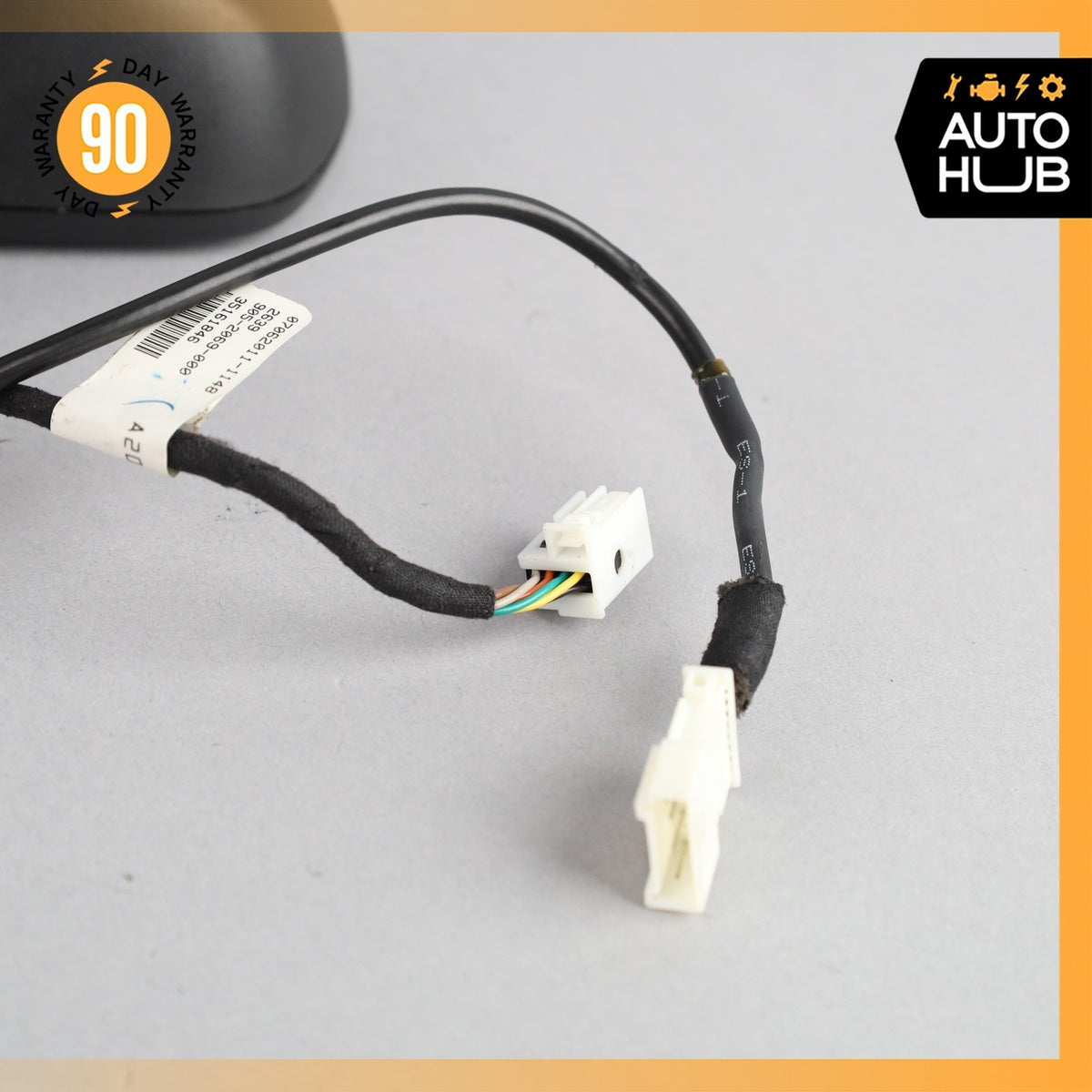 10-16 Mercedes W218 CLS550 C250 Interior Rear View Mirror 2048104217 Black OEM - photo 16