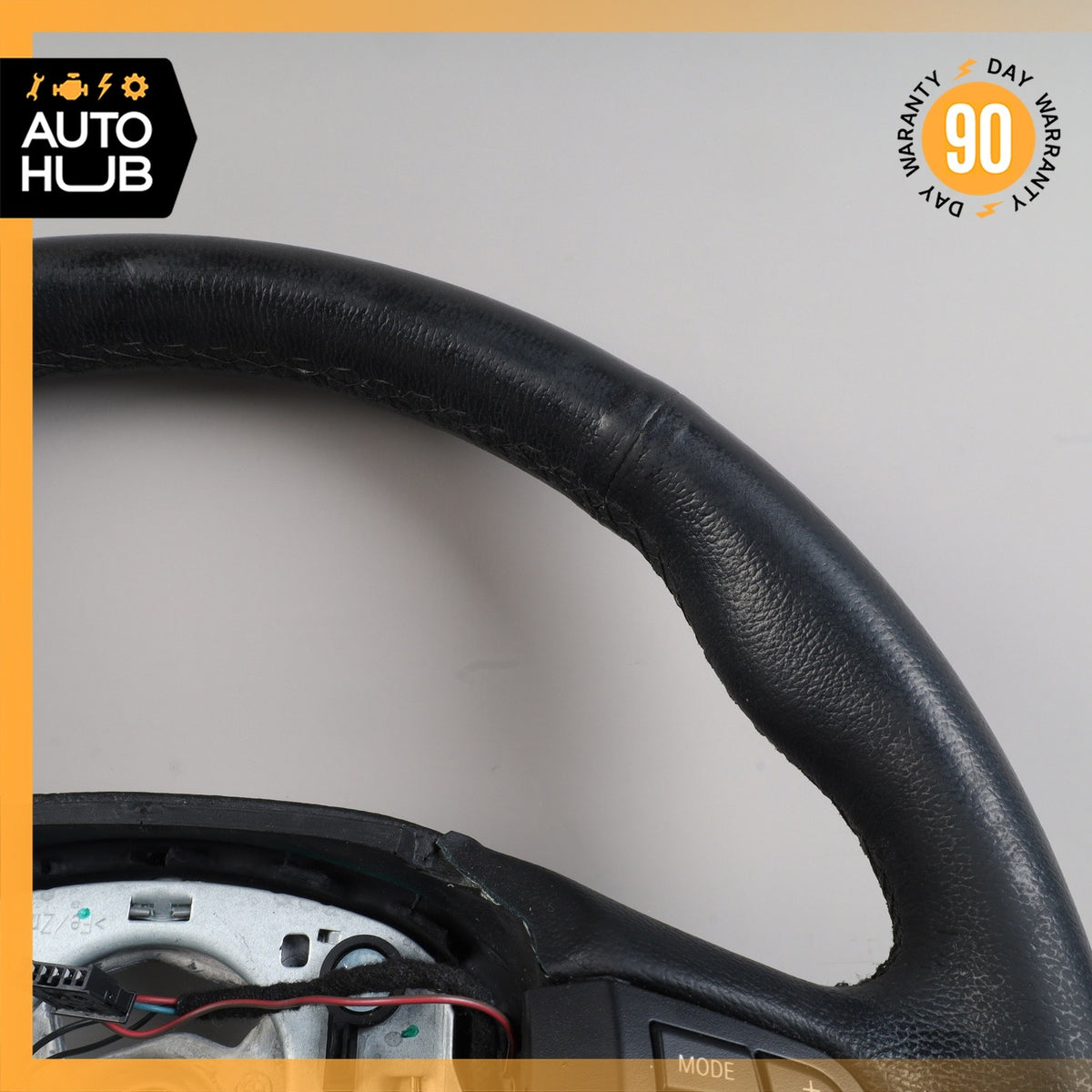 11-18 BMW F25 X3 X4 Leather Steering Wheel w/ Switch OEM - photo 8