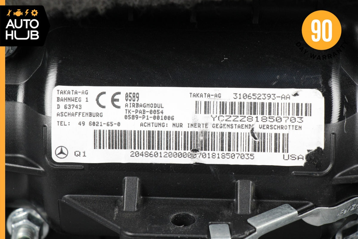 08-11 Mercedes W204 C300 C350 Dashboard Dash Board Panel Assembly w/ Airbag OEM - photo 11