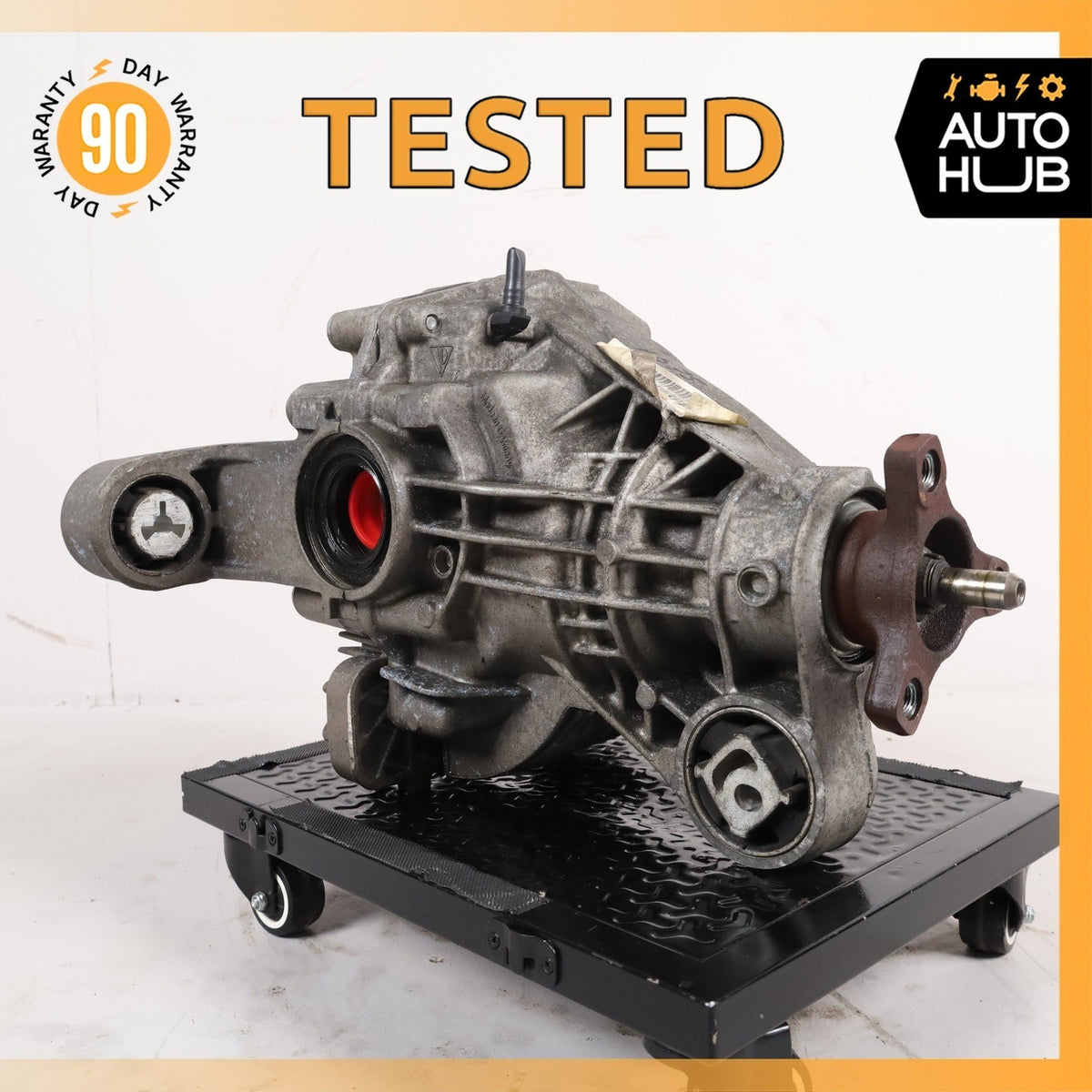 11-16 Porsche Panamera 970 4 3.6L V6 Rear Differential Diff Axle Carrier OEM - photo 1
