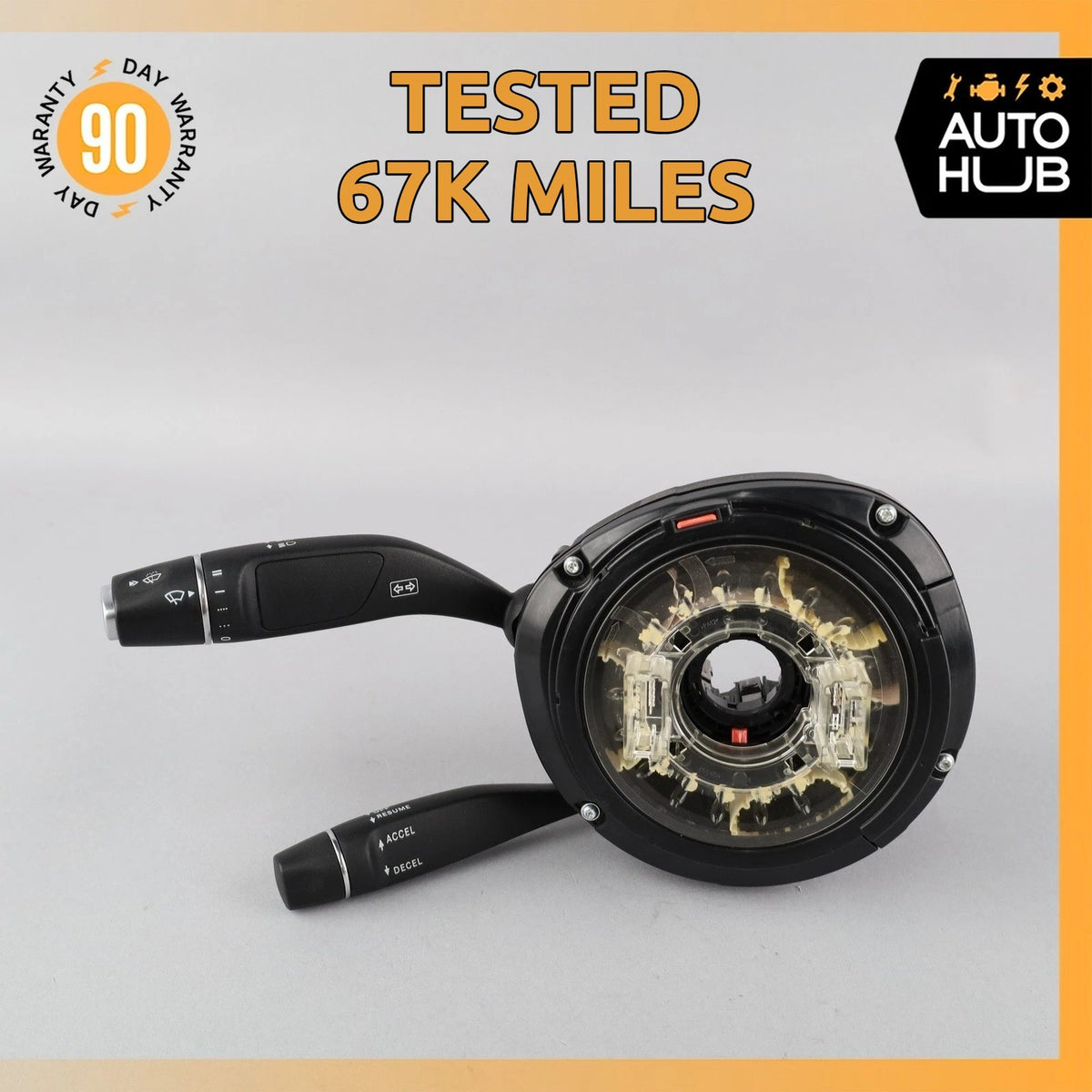 14-19 Mercedes W117 CLA45 AMG Steering Column Switches Clock Spring OEM 67k - photo 1