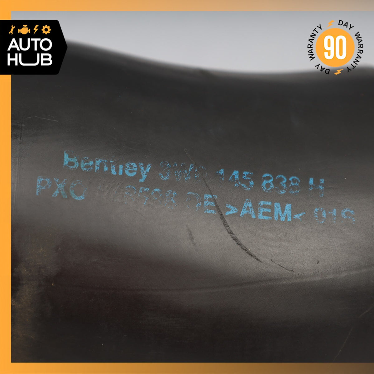 03-12 Bentley Continental Flying Spur 6.0L Left Side Intercooler Hose Pipe OEM - photo 11