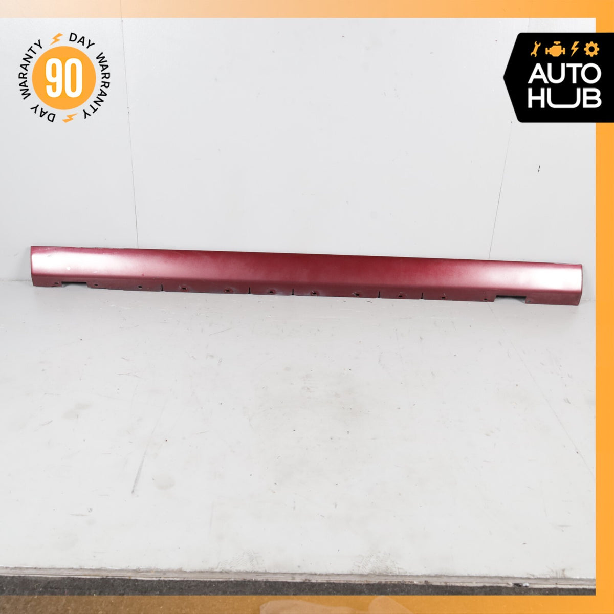 02-05 Ford Thunderbird Left Driver Side Skirt Rocker Panel Red OEM 80k - photo 2
