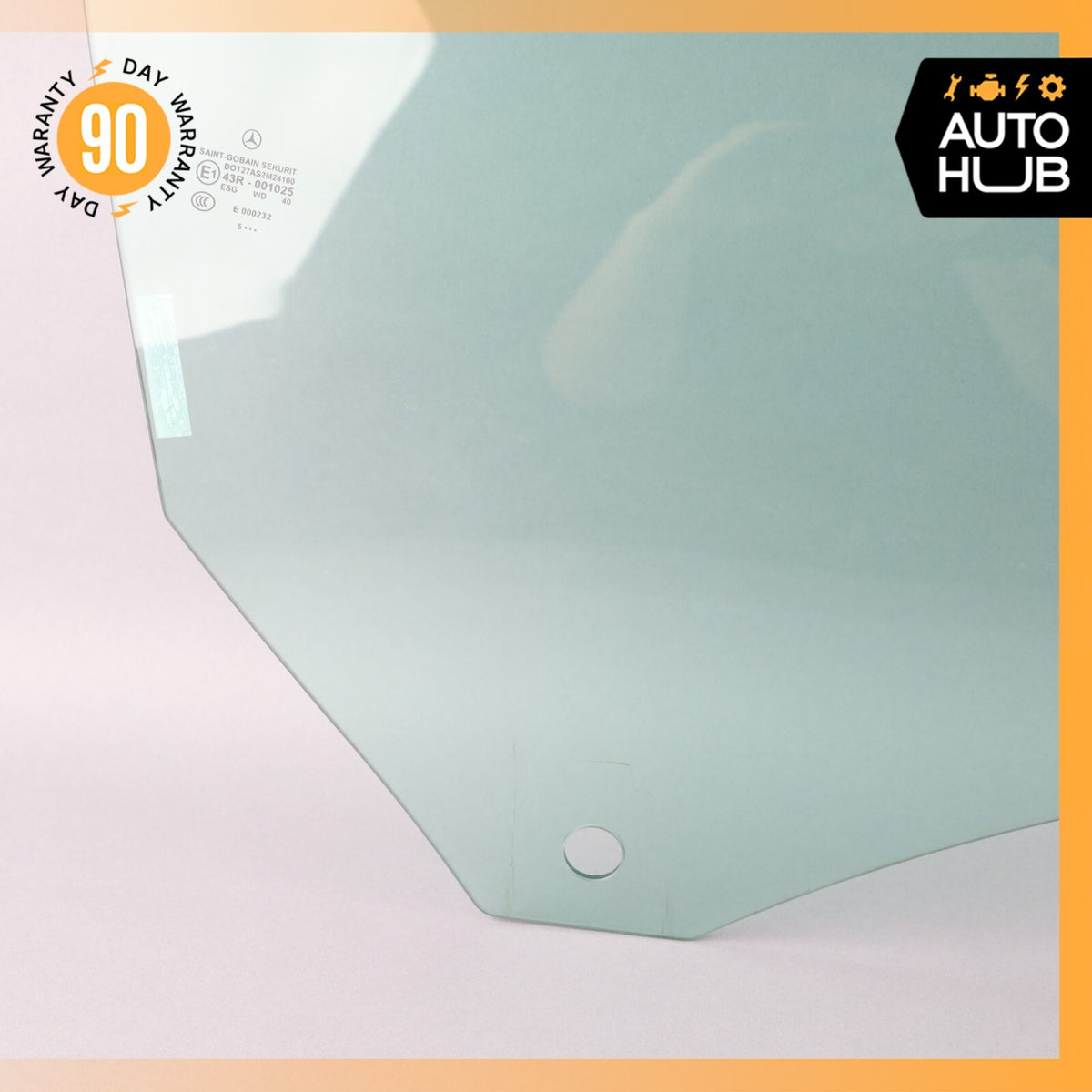 05-11 Mercedes R171 SLK55 SLK280 SLK300 Door Window Glass Front Right Side OEM - photo 3
