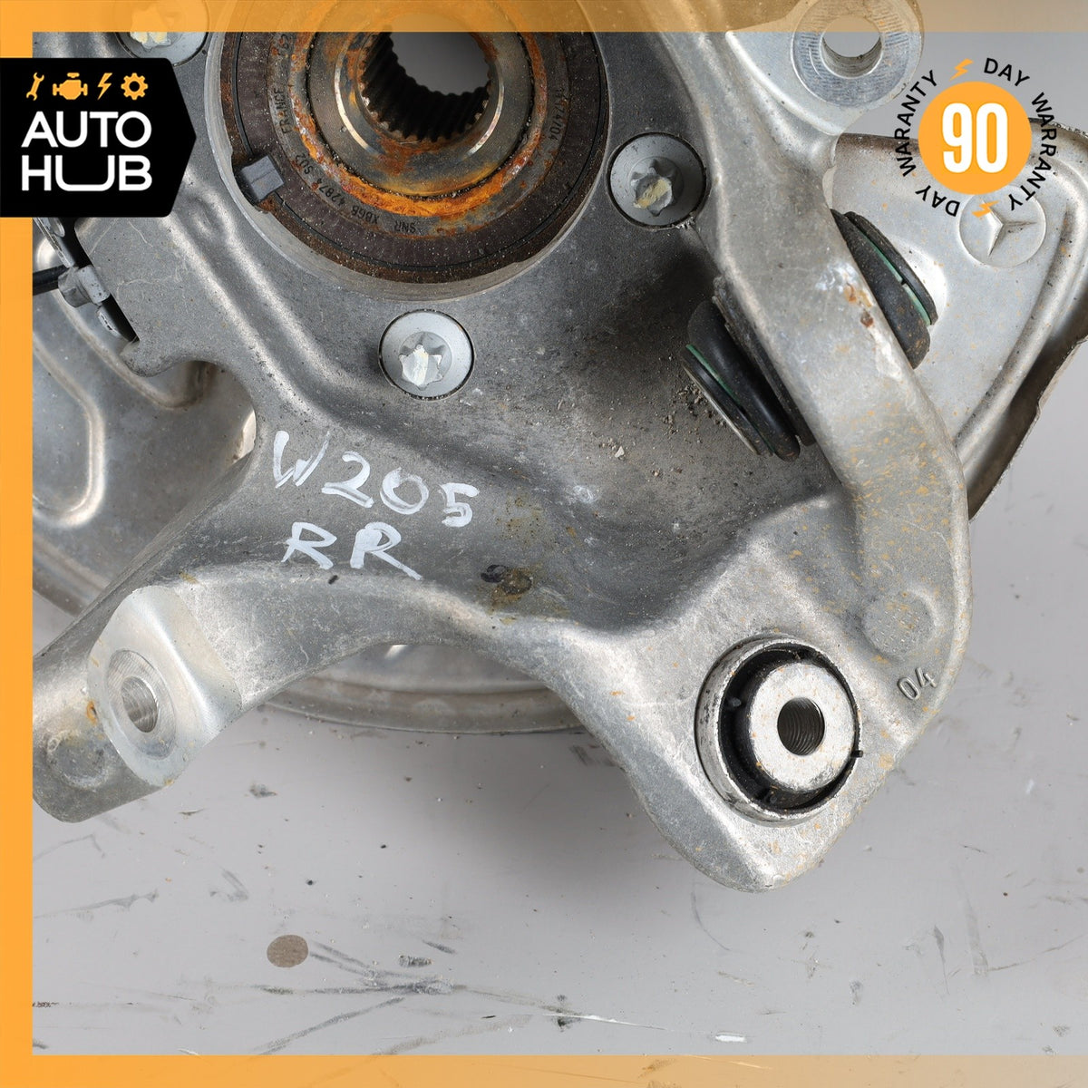 15-20 Mercedes W205 C300 C350e Rear Right Side Spindle Knuckle Hub OEM - photo 9