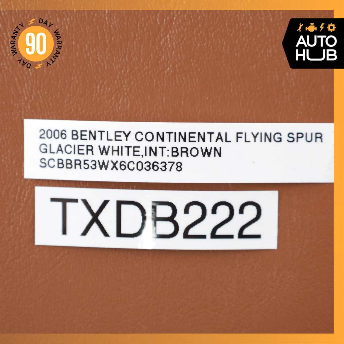 06-13 Bentley Continental Flying Spur Rear Side Headliner Cover Trim OEM 58k - photo 10