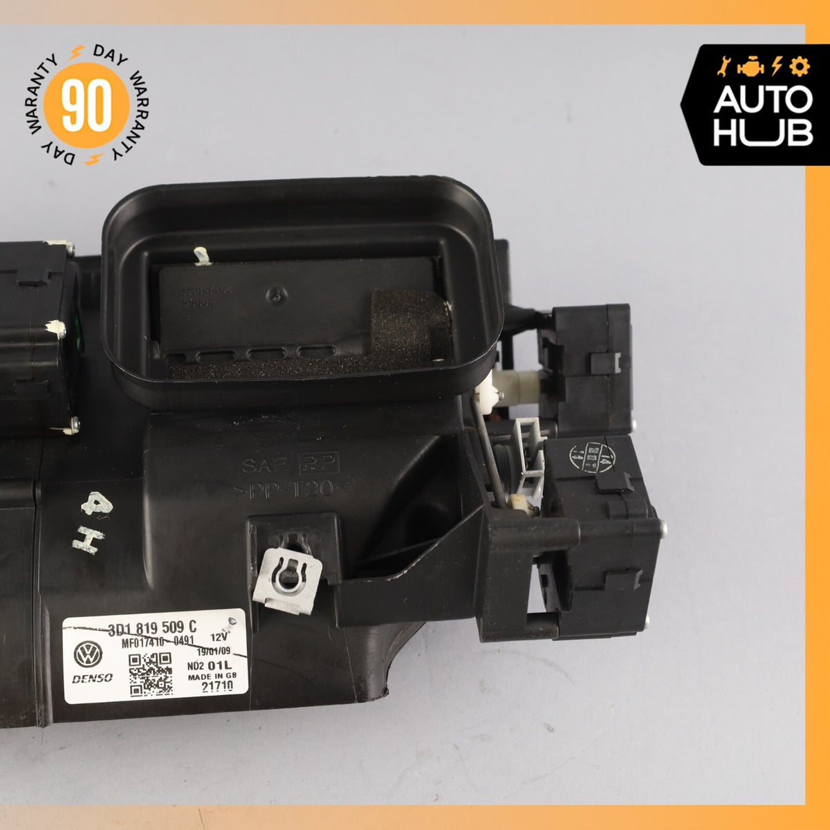 Bentley Continental GTC Speed Center Dash AC A/C Heater Air Duct Housing OEM - photo 12