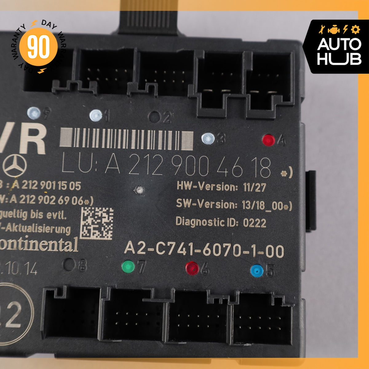 08-18 Mercedes W207 E400 SLK250 Front Right Side Door Control Module OEM - photo 8