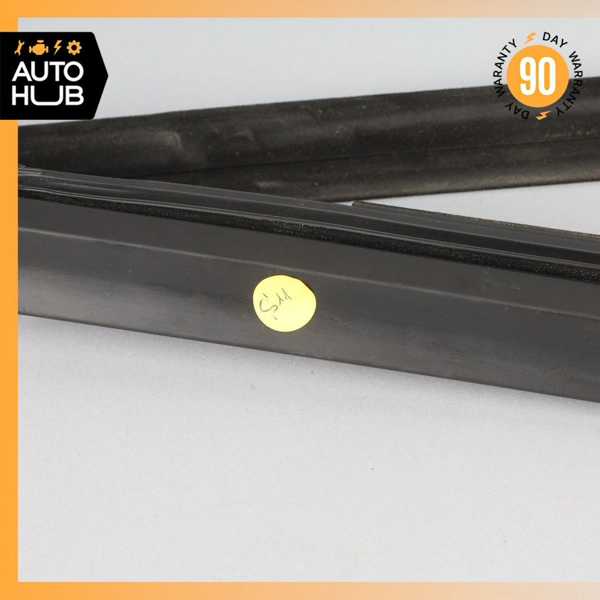 07-11 Bentley Continental GTC Rear Left Side Window Weather Seal Molding OEM 59k - photo 12