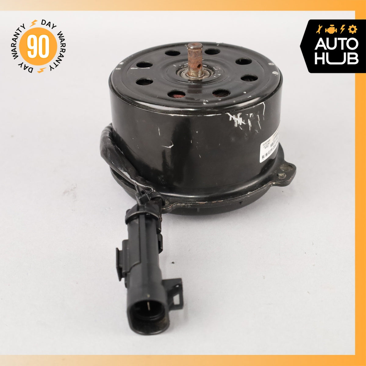 09-19 Maserati GranTurismo Quattroporte 4.7L Radiator Cooling Fan Motor OEM 58k - photo 5