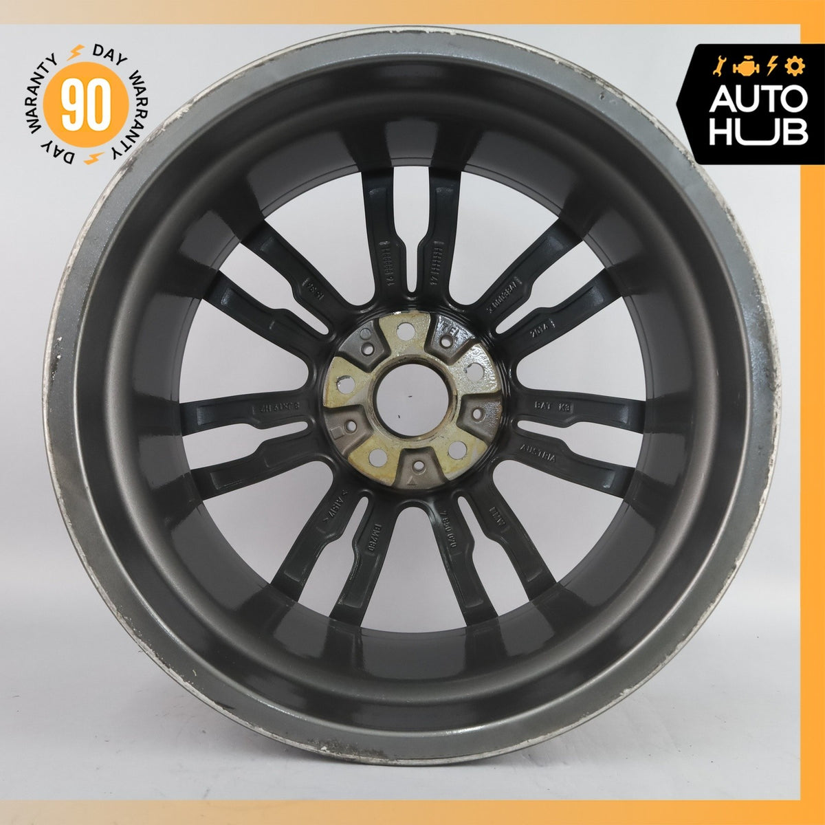 BMW F30 330e 335i 440i 435i 8 x 19 19" Style 403 Wheel Rim Polished Gray OEM - photo 8