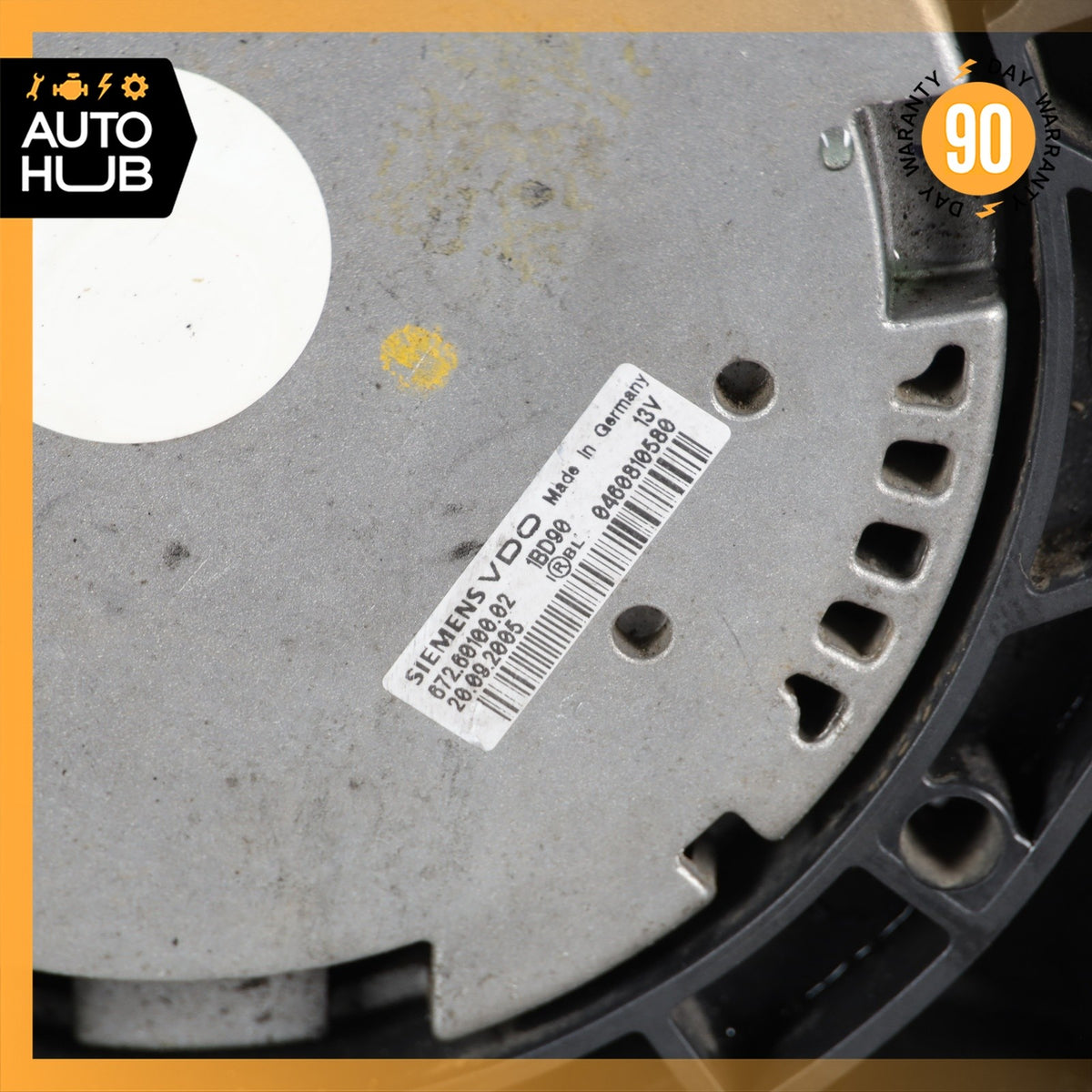 06-13 Mercedes W251 R350 ML350 Engine Cooling Fan Motor Assembly 1645000193 OEM - photo 8