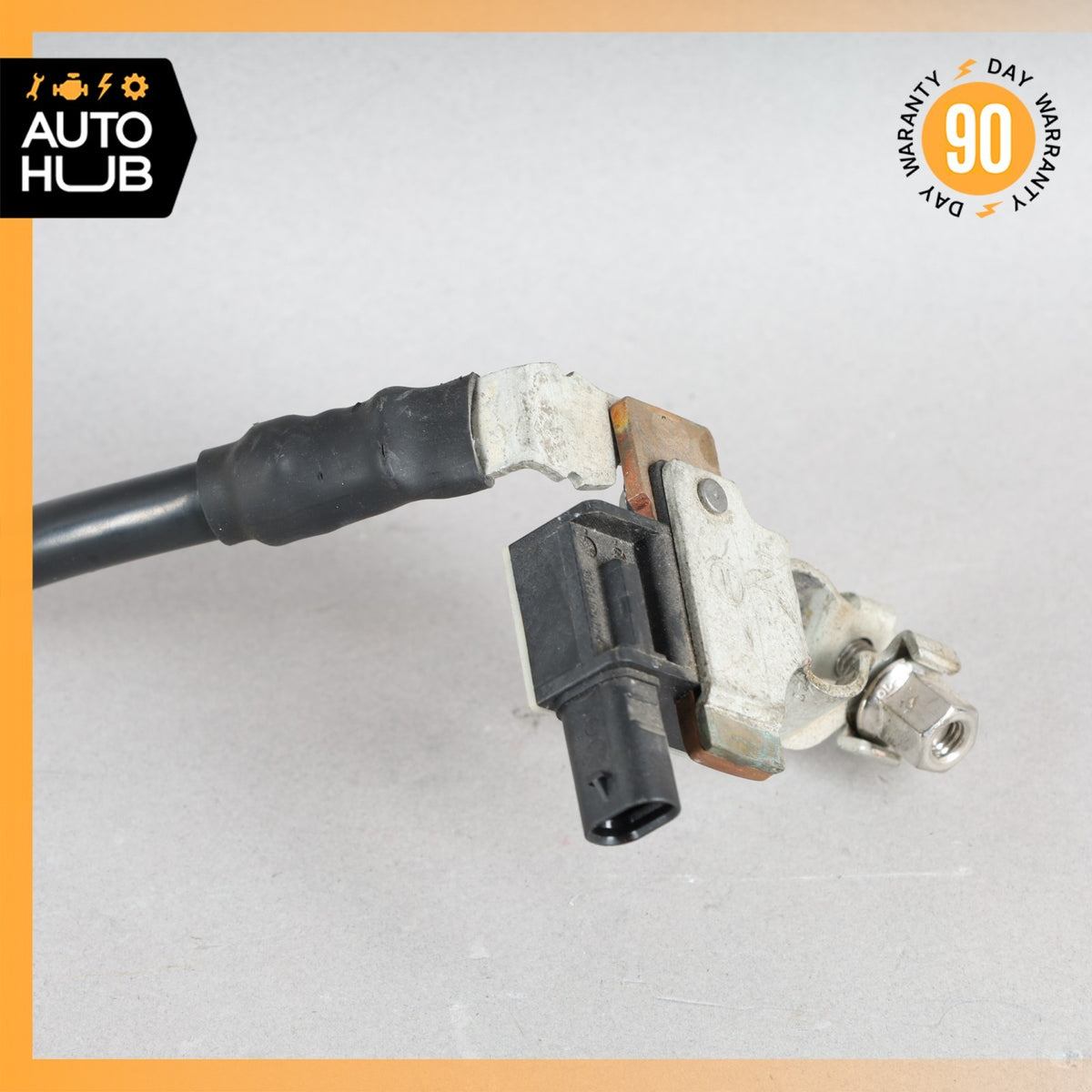 Porsche 991 911 Engine Battery Negative Earth Cable 4M0915181A OEM 24k - photo 3