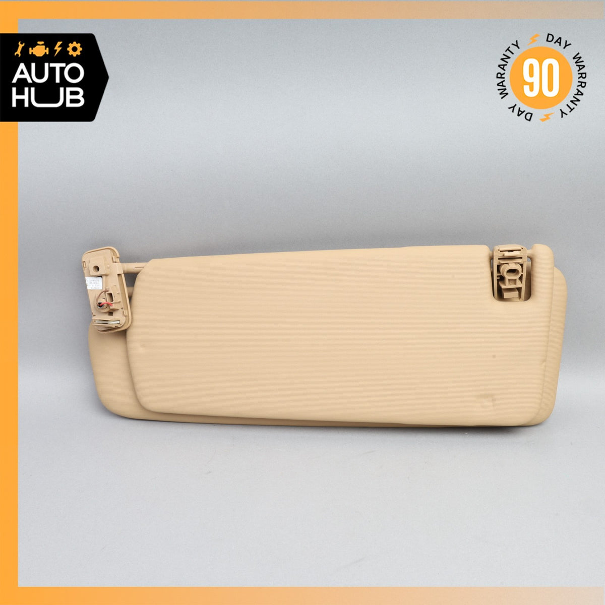 15-18 Porsche Cayenne 958 Sun Visor Sunvisor Front Left Luxor Beige OEM - photo 3