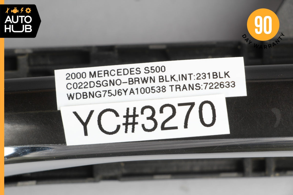 00-06 Mercedes W220 S500 S55 AMG Exterior Door Handle Right Passenger Side OEM - photo 12